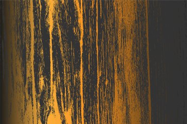 Grunge detaylı iç içe geçmiş doku, iplikler, çizgiler, kablolar, damarlar. Huysuz, eski, detaylı doku. Vektör arkaplanı. Altın ve siyah