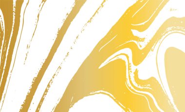 Grunge iç içe geçmiş doku, iplikler, çizgiler, teller, damarlar. Huysuz, eski, detaylı doku. Vektör arkaplanı. Whit 'e altın