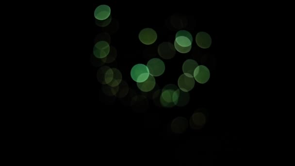 Mulitcolored bokeh abstract background. Great for overlay or background. Fireworks bokeh effect — Stock Video