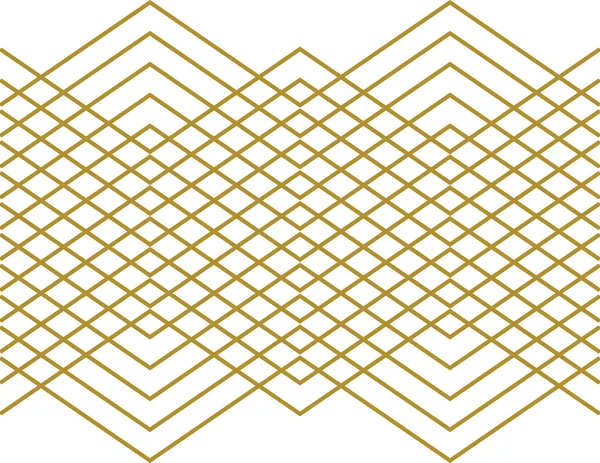 Kusursuz elmas Aztek desen duvar kağıdı arka planda altın ve beyaz. Klasik moda vektör zemin.