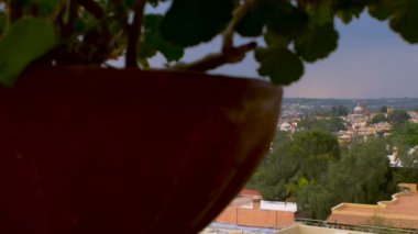 Dolly ortaya ikonik kilise ve San Miguel de Allende, Meksika şehri