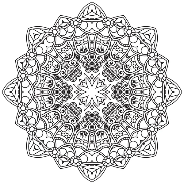 Mandala com corações e desenhos complexos - Mandalas - Coloring Pages for  Adults