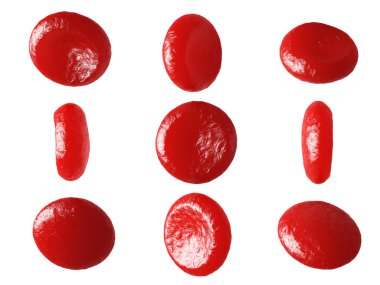 Kırmızı kan hücreleri eritrositler Arteryel veya kılcal damar iç. 