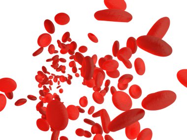 Kırmızı kan hücreleri eritrositler Arteryel veya kılcal damar iç. 
