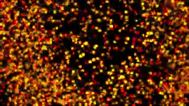 Nuages de particules de poussière 