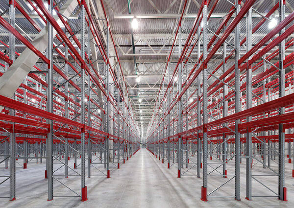  Industrial racks pallets shelves