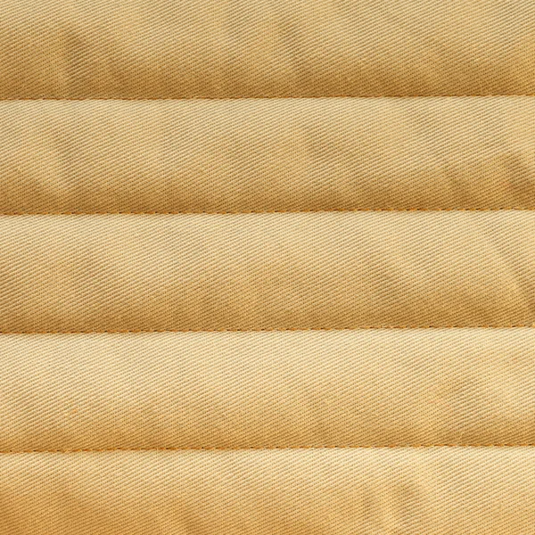 Textiles acolchados marrones con aislamiento. Rayas horizontales . —  Fotos de Stock