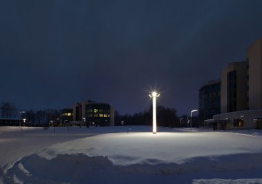 İşyeri binalarının sokak lambaları