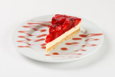 peynirli kek çilek ile 