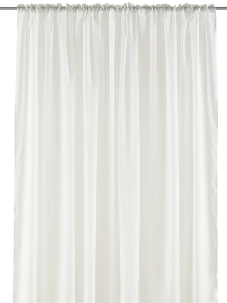 Classic white organza curtain.