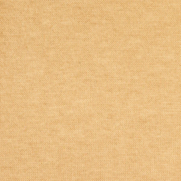 Pískové žluté vlněné pletené textilie textura — Stock fotografie