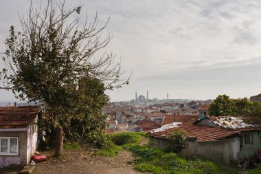 Istanbul sokak görünümü. 