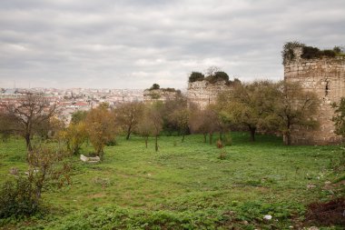 Istanbul sokak görünümü. 