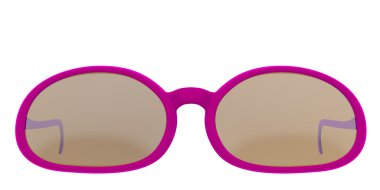 Beyaz arka plan üzerinde izole güneş gözlüğü