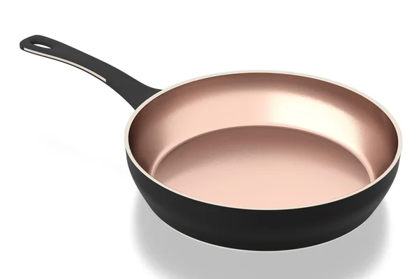 Cooper frying pan — Stock Photo, Image