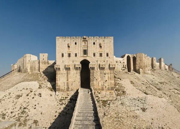 阿勒颇的城堡 — 图库照片