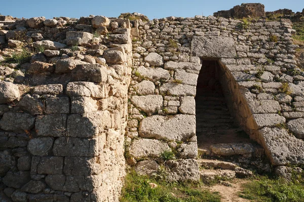 Ugarit Kraliyet Sarayı kalıntıları — Stok fotoğraf