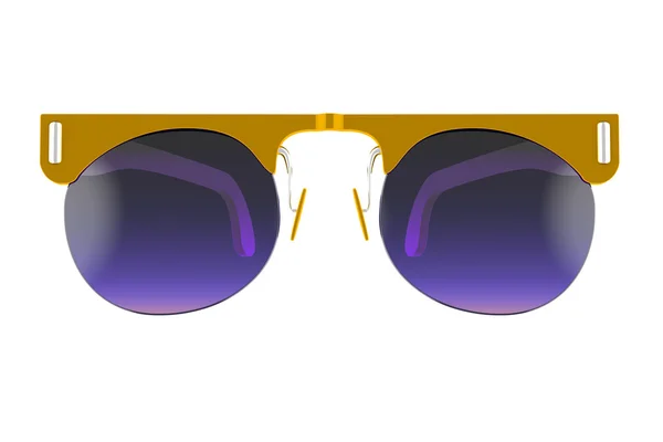 Solglasögon isolerad på vit bakgrund. Med urklippsbana — Stockfoto