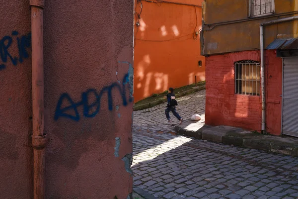 Istanbul street view. Stock Photo