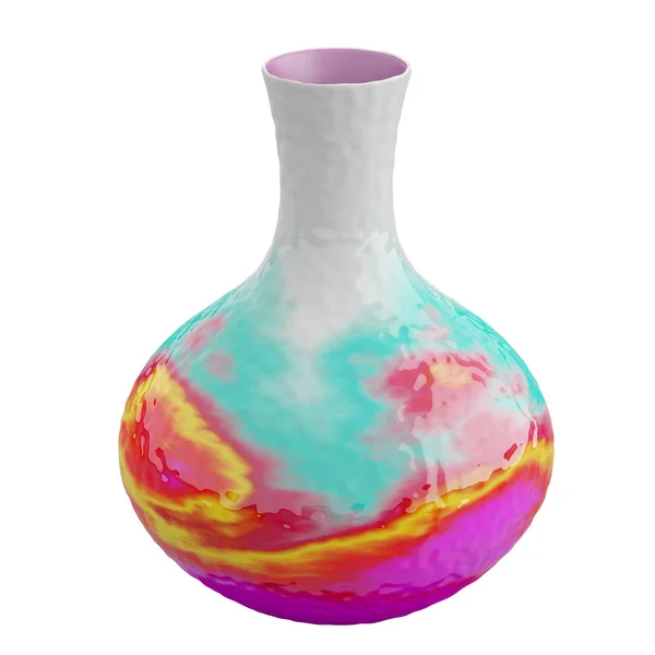 Prázdné keramická váza — Stock fotografie
