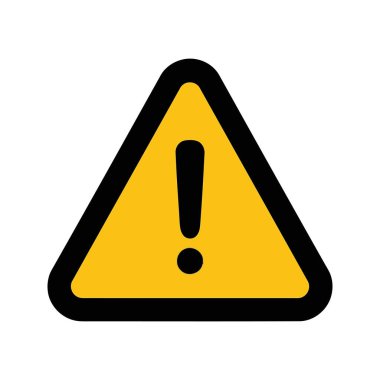 dikkat simgesi çizimi