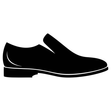 Ayakkabı ikonu. düz dizayn. vektör illüstrasyonu