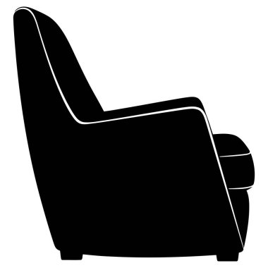 Mobilya ve iş simge vektör Illustration. Koleksiyon Mobilya ve ev hisse senedi vektör çizim.