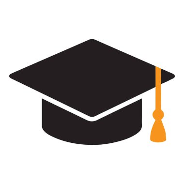 Bu mezuniyet şapkasıyla gösteriş başarısı. Eğitimsel promosyonlar, öğrenci ışıkları ya da mezuniyet temalı projeler için ideal. Başarının ve yeni başlangıçların sembolü..