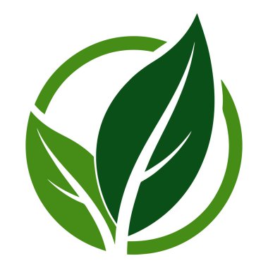 Canlı yeşil yapraklar doğanın büyümesini ve çevre dostu uygulamaları sembolize eder. Organik sağlığı, sürdürülebilir yaşamı ve çevresel bakımı destekleyen markalar için idealdir..