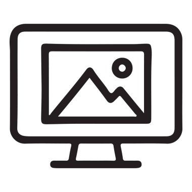 Pürüzsüz bir bilgisayar ekranı, yolculuk tutkusu ve dijital yaratıcılığı çağrıştıran sakin bir manzara sergiliyor. Teknoloji, seyahat veya tasarım projeleri için ideal.