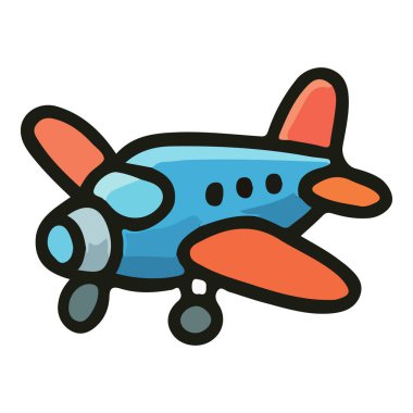Havacılık temalı tasarımlar, çocuk kitapları ve seyahat promosyonları için mükemmel bir uçak. Eğlenceli bir macerayı çağrıştırıyor, izleyicileri gökyüzünü keşfetmeye davet ediyor..