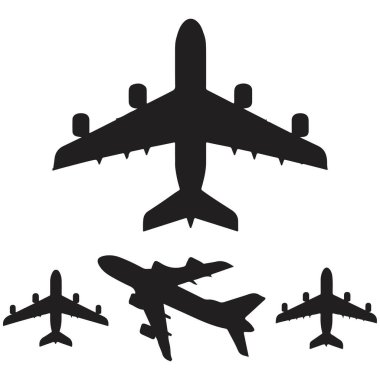 Yükselen jet siluetleri bir uçuş ve küresel seyahat hissi yaratır. Havacılık teması, havayolu markası ya da turizm pazarlaması için mükemmel. Seyahatleri ve varış noktalarını çağrıştırır.