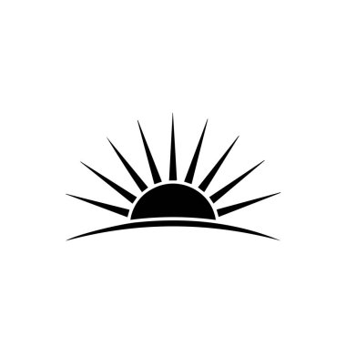 İlham verici gündoğumu grafiği umudu, yeni başlangıçları ve pozitif enerjiyi simgeler. Markalaşma, motivasyon ve yeni ve canlandırıcı bir dokunuşa ihtiyaç duyan tasarımlar için mükemmel..