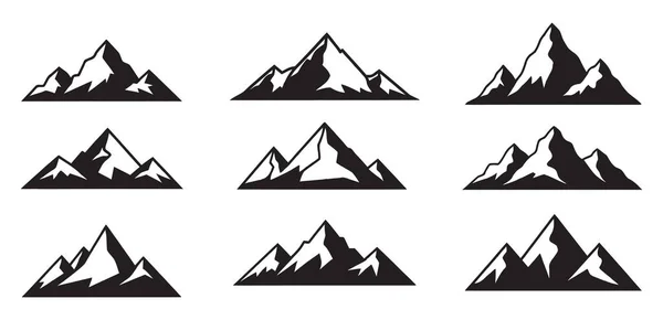 Bu minimalist dağ siluetleri ile ilham verici logolar oluşturun. Açık hava şirketleri, macera markaları veya keşif ve güç çağrıştıran seyahat acenteleri için mükemmel..