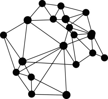 vector illustration of a black and white background of a white pattern