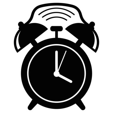 Alarm Saati Simgesi, Zaman Sembolü, Uyandırma Grafiği