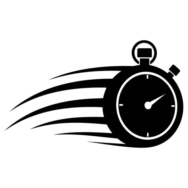 Hız Zamanlayıcısı Simgesi, Hızlı Saat Sembolü, Hareket İzli Durak İzi