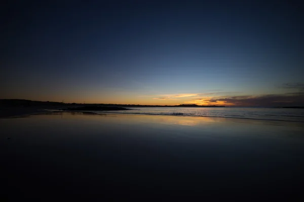 Восход солнца вдоль большой океанской дороги — стоковое фото