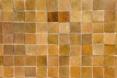 Sarı kare döşeme arka planı