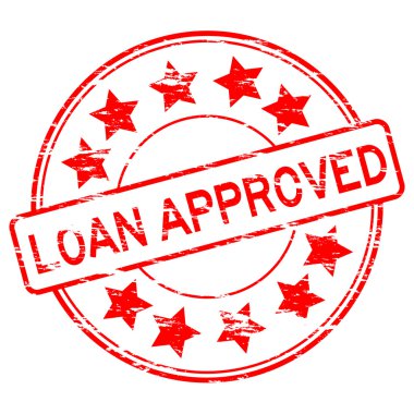 Grunge kredi onaylama damgası