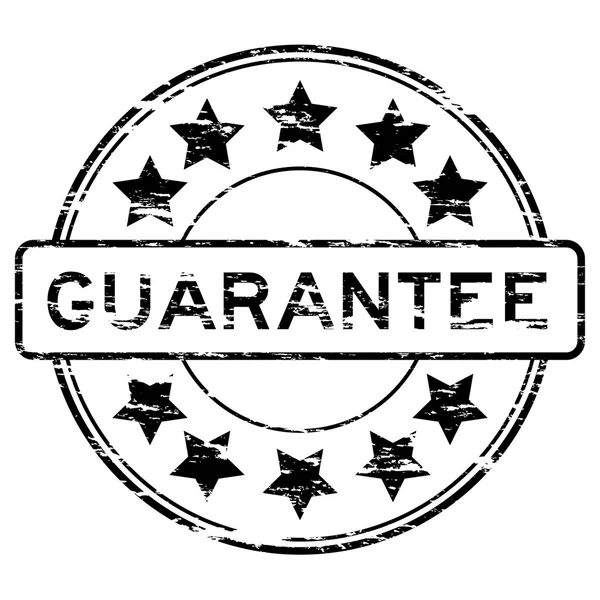 Grunged guarantee stamp — Stock Vector