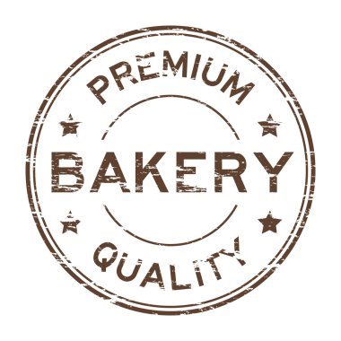 Grunge ekmek premium kalite damgası