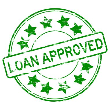 Grunge kredi onaylama damgası