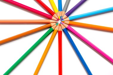 Renk kalem güneş patlaması yerleştirilen 