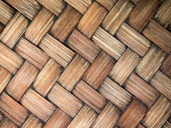 Закритий дерев'яний фон текстури плетіння — стокове фото