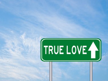 Yeşil ulaşım işareti true ile anlatım ve yönünü seviyorum