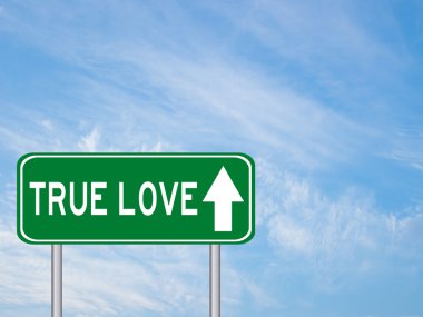 Yeşil ulaşım işareti true ile anlatım ve yönünü seviyorum