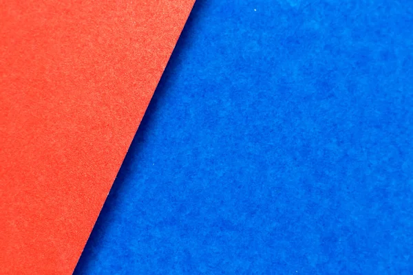Fondo Texturizado Papel Color Rojo Azul Abstracto Con Espacio Copia — Foto de Stock