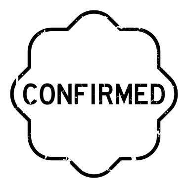 Grunge siyah sözcüğü beyaz arka planda kauçuk mühür damgası