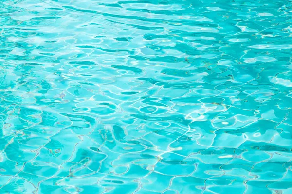 Ripple Water Schwimmbad Mit Blauem Fliesenboden Hintergrund — Stockfoto